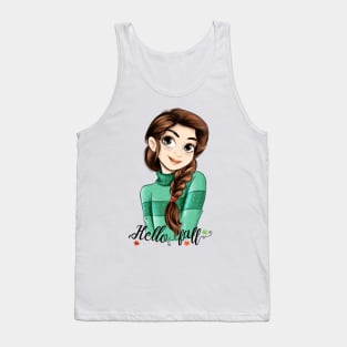 HELLO FALL Tank Top